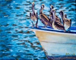 5 pelicans
