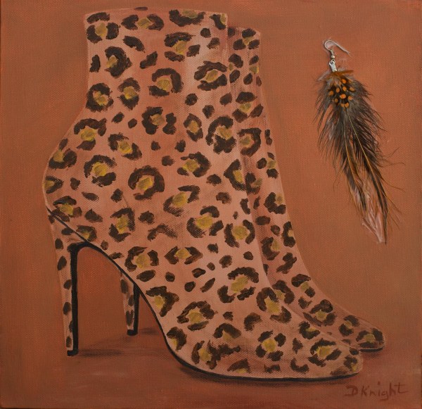 Shoe Art 13 – Leopard print boots